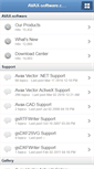 Mobile Screenshot of forums.avax-software.com
